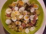 Salade piémontaise au jambon cru
