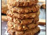 Cookies aux cacahuètes, chocolat et éclats de Salidou