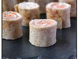 Wraps de sarrasin, saumon aneth