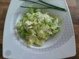 Chiffonade de salade au thermomix