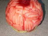 Gâteau cerveau Halloween