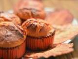 Halloween * Pumpkin Muffin (muffin sucré au potimarron, citron & gingembre)
