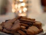 Sablés à la farine de châtaignes et un Joyeux Noël