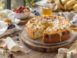 Cake du matin validé par une diététicienne : aussi simple qu’un gâteau au yaourt