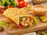 Cette recette de wrap au poulet pané est si addictive que je pourrais en manger tous les jours