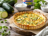 Elle cuisine cette quiche courgette-thon sans pâte : légère, rapide et parfaite pour l’été