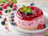 Entremet glacé aux fruits des bois : recette facile