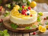 Incroyable : j’ai découvert comment préparer le délice au citron, le gâteau sans cuisson le plus facile au monde selon un boulanger