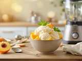 J’ai transformé ma cuisine en glacier avec une glace à la pêche sans sorbetière : recette magique