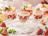 J’ai troqué la charlotte aux fraises pour ces verrines express : chuuut, c’est un secret