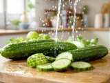 Je faisais l’erreur de laver mes concombres… jusqu’à ce que je découvre cette méthode anti-pesticides