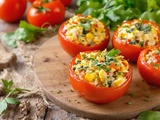 Je n’utilise plus de viande : cet ingrédient pas cher transforme mes tomates farcies