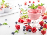 Mousse glacée aux fruits rouges légère et rapide épate tout le monde à chaque fois