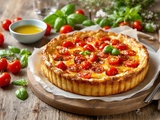 Osez le clafoutis salé tomates-mozza en 10 min : l’entrée choc de Laurent Mariotte