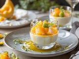 Panna cotta au melon et sirop de thym : mon dessert simple et chic qui bluffe tout le monde