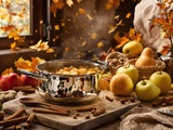 « Parfum d’automne » : ma compote pomme-poire aux épices chaudes