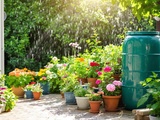Réutiliser l’eau de pluie pour arroser ses plantes en pot même après plusieurs jours