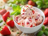 Sain et express : j’ai testé la crème glacée fraise-basilic probiotique, un régal léger pour l’été
