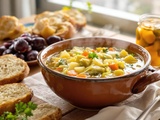 Soupe au chou à la cocotte-minute seb rapide et savoureuse
