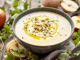 « Toujours réussi » : mon velouté de céleri-rave et pommes, doux et parfumé