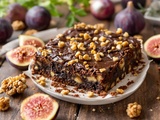 « Ultra fondant » : mon brownie aux figues fraîches et noix