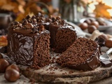 « Ultra fondant » : mon cake aux marrons et au chocolat