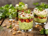 Verrines courgettes, tomates et fromage frais : si simples… et tellement savoureuses