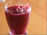 Compote pommes & fruits rouges