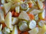 Légumes rôtis au thym