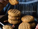 Biscuits au beurre de cacahuètes (Peanut butter cookies)