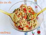 Salade de riz au safran