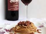 Spaghettis au Chianti (même sans gluten)