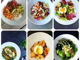 12 recettes de salades gourmandes