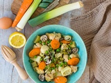 Blanquette de poulet aux légumes