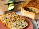 Cake moelleux jambon-olives-courgettes