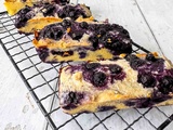Financiers à la myrtille