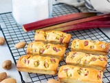 Financiers à la rhubarbe