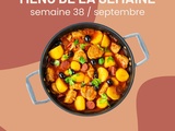 Menu semaine 38 / septembre