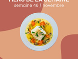 Menu semaine 46 / novembre