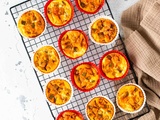 Mini-flans au poivron et au chorizo