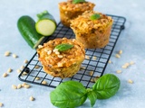 Muffins au comté et à la courgette