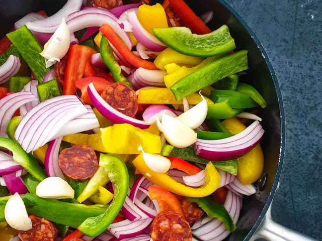 Salade cobb à ma façon - salade repas - la cerise sur le maillot