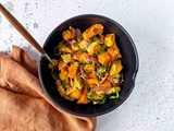 Poulet et légumes tandoori