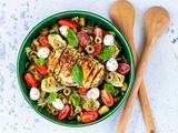 Salade italienne au poulet grillé