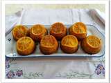 Mini-cakes aux mandarines caramelisees