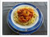 Spaghettis aux crevettes