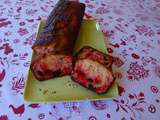 Cake aux pralines roses et cranberries