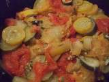 Cocotte de courgettes, tomates et pommes de terre