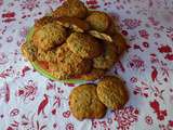 Cookies à la crème de marrons et aux pistaches