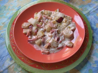 Endives aux lardons et Mascarpone